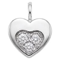 Pendente Elements in Oro bianco Diamante EPF14083.002